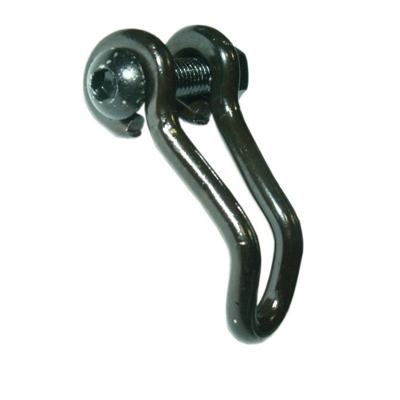 Busch & Muller Bumm koplamphaak zwart rvs kort 25/18mm