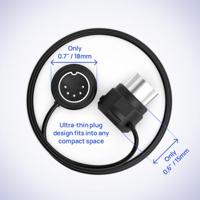 CME 4-pack 5-pins DIN MIDI kabels 60 cm - thumbnail