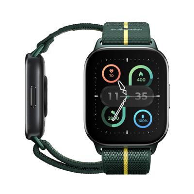 Motorola moto watch fit 4,83 cm (1.9") OLED 44.5 mm Digitaal Touchscreen Groen, Grijs GPS Motorola moto watch fit 4,83 cm (1.9") OLED 44.5 mm Digitaal Touchscreen Groen, Grijs GPS
