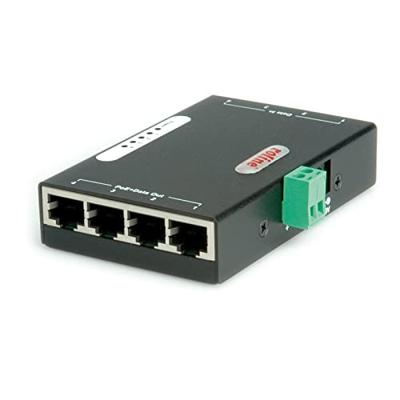ROLINE Gigabit Ethernet PoE Injector, 4-Poorts ROLINE Gigabit Ethernet PoE Injector, 4-Poorts