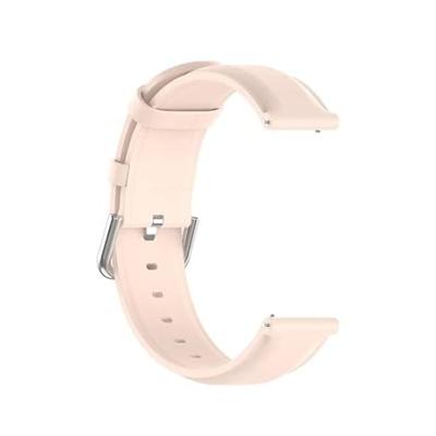 Classic leren bandje - Roze - Garmin Vivoactive 6 / Vivoactive 5 / Vivoactive 3 - thumbnail