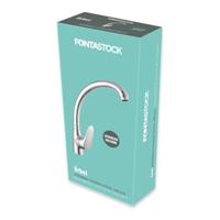 Eengreeps gootsteenmengkraan Fontastock Úrbel Zink - thumbnail