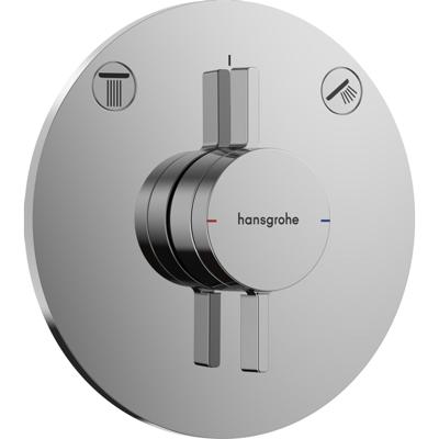 Hansgrohe DuoTurn S kraan inbouw voor 2 functies, chroom