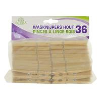 Betra Wasknijpers hout %c3%a0 36st - thumbnail