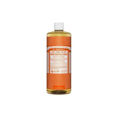 Dr. Bronner&apos;s Vloeibare zeep - pure castile - tea tree - 945 ml