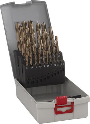 Bosch Accessoires 25-delige ProBox metaalborenset HSS-Co, DIN 338 (kobaltlegering) 113 mm 25st - 2608587018