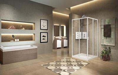 Novellini Lunes 2.0 hoekinstap A m. schuifdeuren 87/90x195cm matchroom/helder LUNA871B