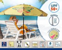 Parasol Geel 180 cm UPF 50+ - thumbnail