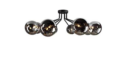 ECO-Light 9120-PL8 NERO NEPTUN, 8xG9 Plafondlamp G9 Zwart