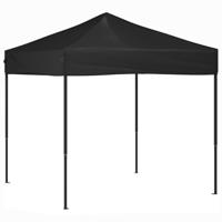Partytent inklapbaar 2x2 m zwart - thumbnail