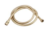 Wiesbaden Doucheslang Luxe Conisch 150 cm Geborsteld Messing Goud - thumbnail