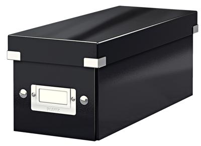 Leitz CD-box 30 CDs Gelamineerd karton Zwart 1 stuk(s) (b x h x d) 143 x 136 x 352 mm 6041-00-95 - thumbnail