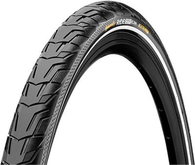 Buitenband Continental Ride City Puncture ProTection 28 x 1.60" / 42-622 - zwart met reflectie
