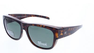 H.I.S zonnebril 79100 rechthoekig gepolariseerd cat.3 bruin/grijs