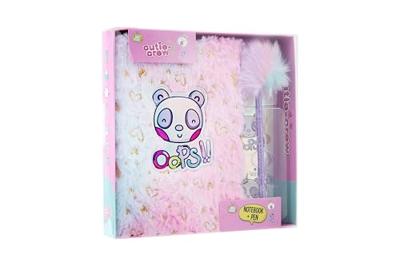 Canenco Cutie crew notitieboek met pompom pen