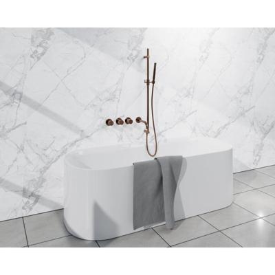 Fortifura Nebbio Badcombinatie-set - thermostaatkraan - glijstang geïntegreerde wandaansluitbocht - gladde doucheslang - staaf handdouche - uitloop - geborsteld koper SW1183069 SW1111533 SW799407 SW970046 SW1183076 SW Fortifura Nebbio Badcombinatie-set - thermostaatkraan - glijstang geïntegreerde wandaansluitbocht - gladde doucheslang - staaf handdouche - uitloop - geborsteld koper SW1183069 SW1111533 SW799407 SW970046 SW1183076 SW