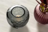 Leonardo Bellagio Vaas 9 cm antraciet - thumbnail