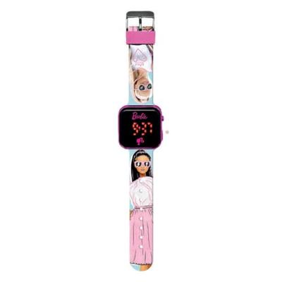 LED-horloge - KINDERLICENTIE - Barbie - Leeftijd 4+