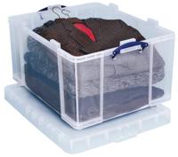 Really Useful Box opbergdoos 145 liter, transparant - thumbnail