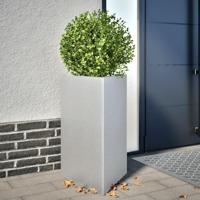 VidaXL Plantenbakken 2 st driehoek 50x43x75 cm gegalvaniseerd staal - thumbnail