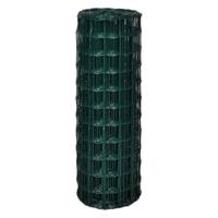 VidaXL Euro hek 10x1,7 m staal groen - thumbnail