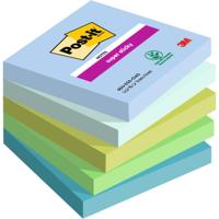 Memoblok post-it 654 super sticky 76x76mm oasis | 12 stuks - thumbnail