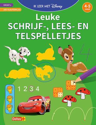 Disney leuke schrijf , lees en telspelletjes 4 5 jaar