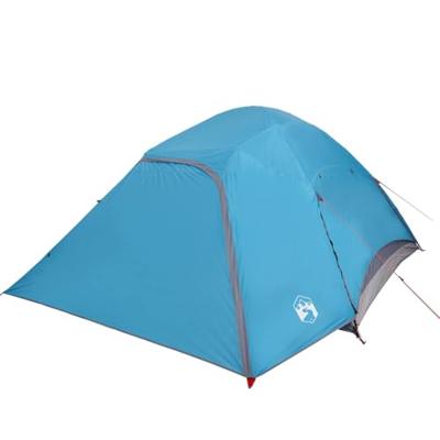 Koepeltent 4-persoons waterdicht blauw Koepeltent 4-persoons waterdicht blauw