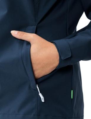 Vaude Hurricane IV Softshell Jas Dames Dark Sea 44