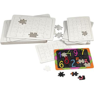 Creativ Company Puzzel, afm 21x30 cm, wit, 1 stuk - thumbnail