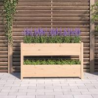 VidaXL Plantenbak 112x25x66 cm massief grenenhout - thumbnail