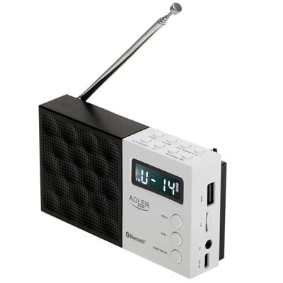 Radio Adler pll fm ad 1908 Zwart Wit Radio Adler pll fm ad 1908 Zwart Wit