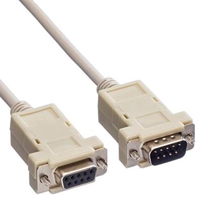 VALUE D-SUB9 kabel RS232 M/F, 1,8 m