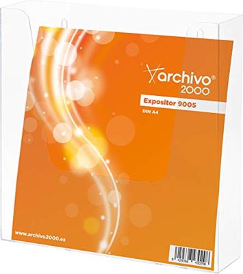 Toonbankdisplay Archivo 2000 9005 Din A4 Methacrylaat (5,5 x 23,5 x 24 cm)