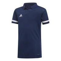 Adidas T19 Polo Meisjes Marine - thumbnail