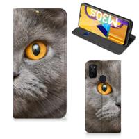 Hoesje maken Samsung Galaxy M30s | M21 Britse Korthaar - thumbnail