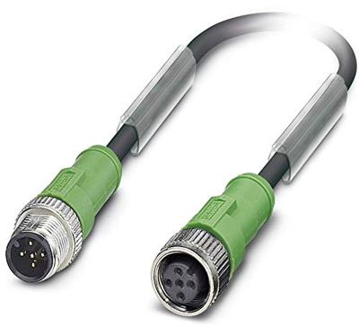 Phoenix Contact 1533615 Sensor/actuator connector, geassembleerd M12 Aantal polen (sensoren): 5 Stekker, recht, Bus, recht 5.00 m 1 stuk(s) Piece Phoenix Contact 1533615 Sensor/actuator connector, geassembleerd M12 Aantal polen (sensoren): 5 Stekker, recht, Bus, recht 5.00 m 1 stuk(s) Piece