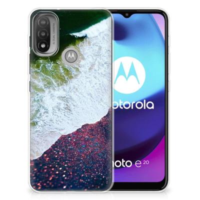 Motorola Moto E20 | E40 | TPU Hoesje | Sea in Space