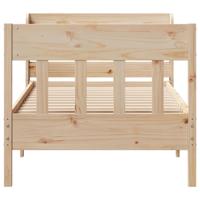 Bedframe zonder matras massief grenenhout 90x190 cm - thumbnail