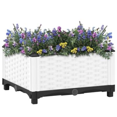 Plantenbak verhoogd 40x40x23 cm polypropeen Plantenbak verhoogd 40x40x23 cm polypropeen