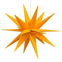 VidaXL Kerstlampen met led&apos;s 3 st inklapbaar geel - thumbnail