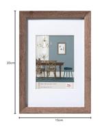 walther+ design EF520N Wissellijst Papierformaat: 10 x 15 cm Noten - thumbnail