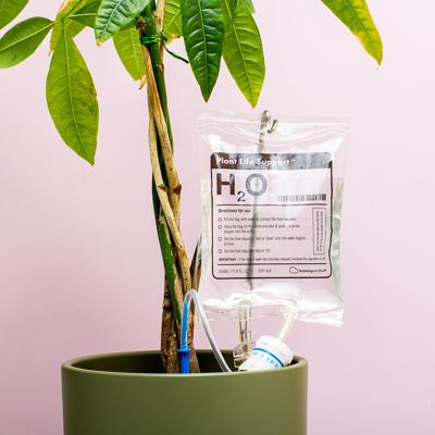 Infuuszak bewateringssysteem voor planten Infuuszak bewateringssysteem voor planten