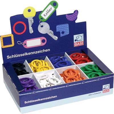 Basi 8520-9000 Sleutelclip 8-kleurig 1 set(s) Basi 8520-9000 Sleutelclip 8-kleurig 1 set(s)