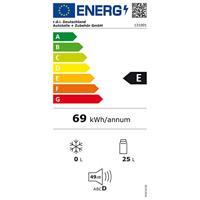 Dino KRAFTPAKET AC/DC Koelbox en verwarmingsbox Energielabel: E (A - G) Thermo-elektrisch 12 V, 230 V Grijs 25 l Tot 18 °C onder de omgevingstemperatuur - thumbnail