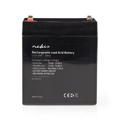 Nedis Oplaadbare Loodaccu | Lead-Acid | 12 V | 5000 mAh | 1 stuks - BALA500012V BALA500012V