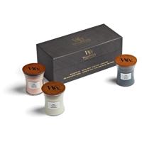 Woodwick deluxe gift set 3 mini candle floral - thumbnail