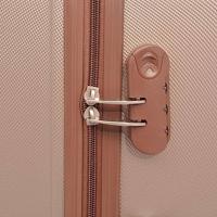 VidaXL Harde rolkoffer set champagnekleurig 4-dlg - thumbnail