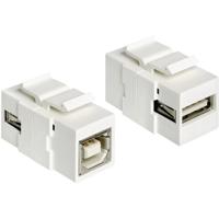DeLOCK Keystone Module USB 2.0 A naar USB 2.0 B aansluiting - thumbnail