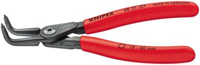 Knipex 48 21 J21 Precisie-borgveertang Geschikt voor borgringen Binnenringen 19-60 mm Puntvorm 90° haaks